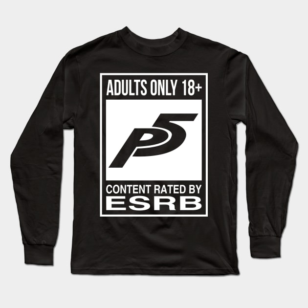 P5 ESRB Long Sleeve T-Shirt by merch.x.wear